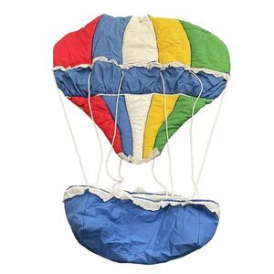 Vintage Balloons Retro Wall Hanging Hot Air Balloon with Basket 49" x 31" Colors